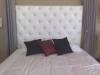 Diamond Crystal Button Headboard